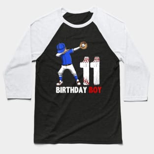 11 Year Old Birthday dabbing Baseball Baseball T-Shirt